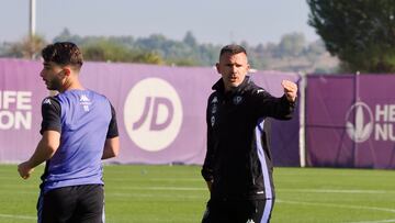 Valladolid 21/10/2024. Entrenamiento Del Real Valladolid. Camilo SPERANZA
Photogenic/Miguel Ángel Santos