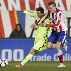 El Atlético encaja menos con Giménez que con Miranda