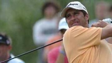 <b>LÍDER. </b>José María Olazábal sobrepasó en los dos últimos hoyos al inglés Paul Broadhurst.