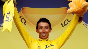 Bernal: "El triunfo no es de un ciclista, sino de todo un pa¨ªs"