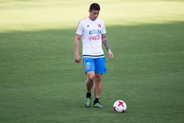 Primer entrenamiento de Colombia en el Metropolitano