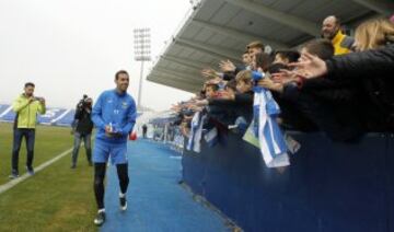 Butarque abre sus puertas a la afición pepinera