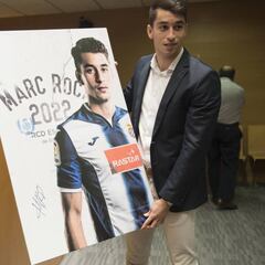 Marc Roca: "Me encantaría acabar aquí como Tamudo"