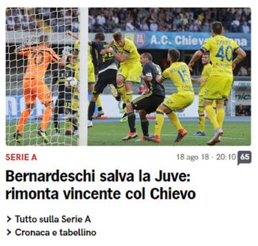 "Cristiano quiso dejar huella, pero vio que la Serie A no es LaLiga"