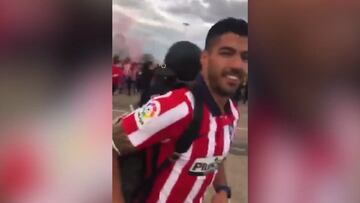 El grito de Suárez que tiene enamorado al Atleti