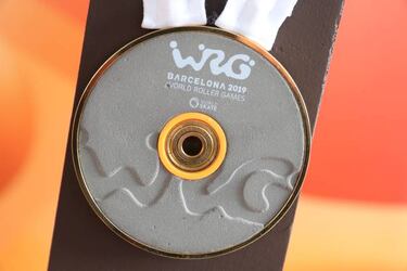 Presentado el diseño de medallas del World Roller Games