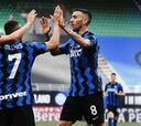 Inter de Milán 5 - Sampdoria 1: goles, resumen y resultado