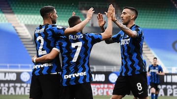 Inter de Milán 5 - Sampdoria 1: goles, resumen y resultado