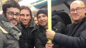 El llamativo viaje en el 'Metro de Londres' de Jorge Sampaoli