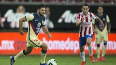  HENRY MARTIN OF AMERICA   during the game Guadalajara vs America, corresponding to the first leg of the Quarterfinals of the 2020 Torneo Guard1anes Apertura of the Liga BBVA MX, at Akron Stadium, on November 25, 2020.
 
 &lt;br&gt;&lt;br&gt;
 
 HENRY MAR