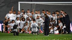 Celebraci&oacute;n del t&iacute;tulo de Liga del Real Madrid.