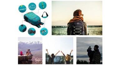 Impermeable, plegable y ligera: así es la mochila de viaje que arrasa en Amazon