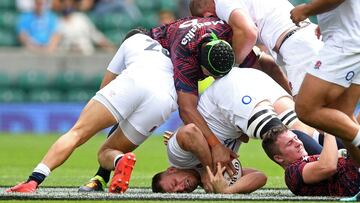 El ¨ªmpetu de un debutante con Inglaterra en Twickenham