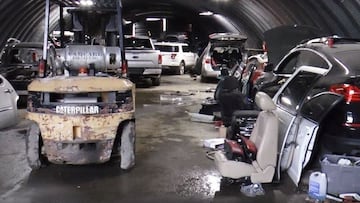 Car tunnel California