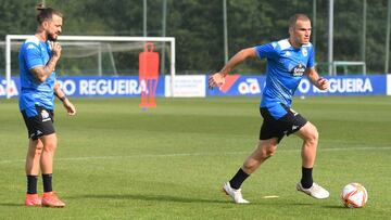 11/08/2021, ABEGONDO,ENTRENAMIENTO DEPORTIVO. ALEX BERGANTIÃ?OS