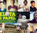 "Pelota de papel": el primer libro escrito por futbolistas