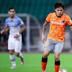 Juanfer Quintero, el de más asistencias y remates en China