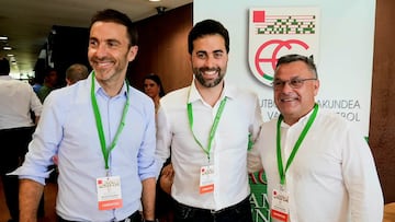 Iker Goñi, presidente de la Federación Vasca de Fútbol