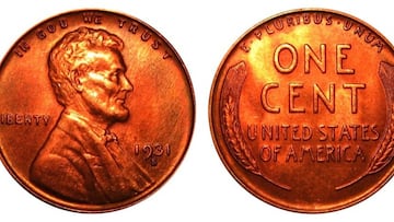 Lincoln cent 1931