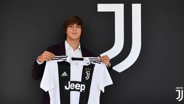 Pablo Moreno con la Juventus.