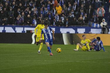 Todo pundonor. Con su equipo volcado en un partido ante un rival exigente, tuvo la fe de ir a por un balón que en principio no podía ganar, sin embargo, arañó un rechace del portero del Villarreal para hacer el gol de triunfo.  Su gran esfuerzo hizo que Coudet le quitara en el 88, para que Diarra le diera descanso.