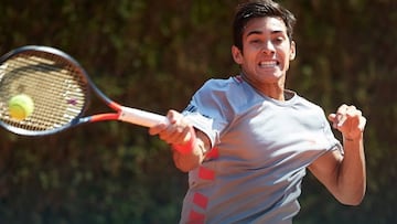 Cristian Garin debutó en Munich con un triunfo en dobles