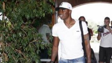 <b>EN EL AIRE. </b>Kameni, llegando a Peralada, hace dos semanas.