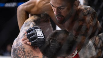 Hecher Sosa en la pelea estelar del WAR IV.