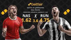 Nàstic de Tarragona vs. Real Unión Club: horario, dónde ver, pronósticos y clasificación