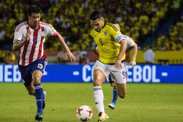 En imágenes la derrota de Colombia ante Paraguay