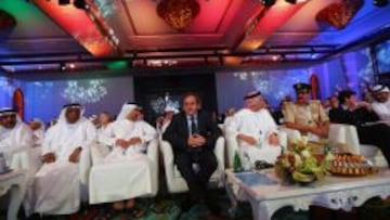 Platini, en Dubai