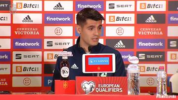 La explicaci車n llena de verdad de Morata de su gol a Suecia