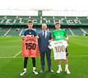 Edgar Badia cumple 150 partidos con el Elche y Raúl Guti, cien en Primera como franjiverde