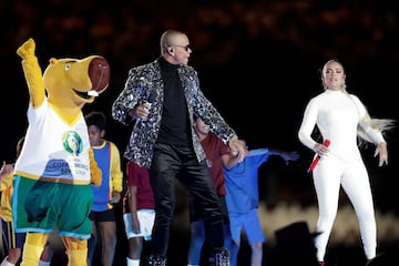 Karol G, Léo Santana y un gran número de artistas le dieron inicio al torneo de selecciones más importante de Sudamérica en el estadio Morumbí. 