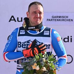 Allegre da la sorpresa en el descenso de Garmisch-Partenkirchen