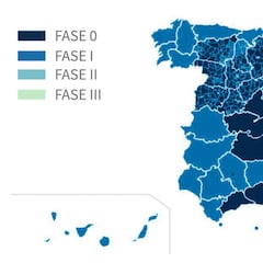 Qué provincias y zonas pasan a la Fase 1 de la desescalada