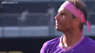 3 horas y media, dos bolas de partido salvadas y lo celebra as¨ª: Nadal, ¨ªdolo con may¨²sculas