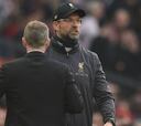 Klopp a Solskjaer tras el empate: "J****, vaya m***** de partido"