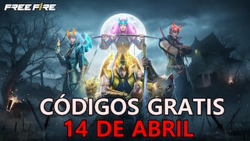 Free Fire | Códigos de hoy domingo 14 de abril de 2024: recompensas gratis