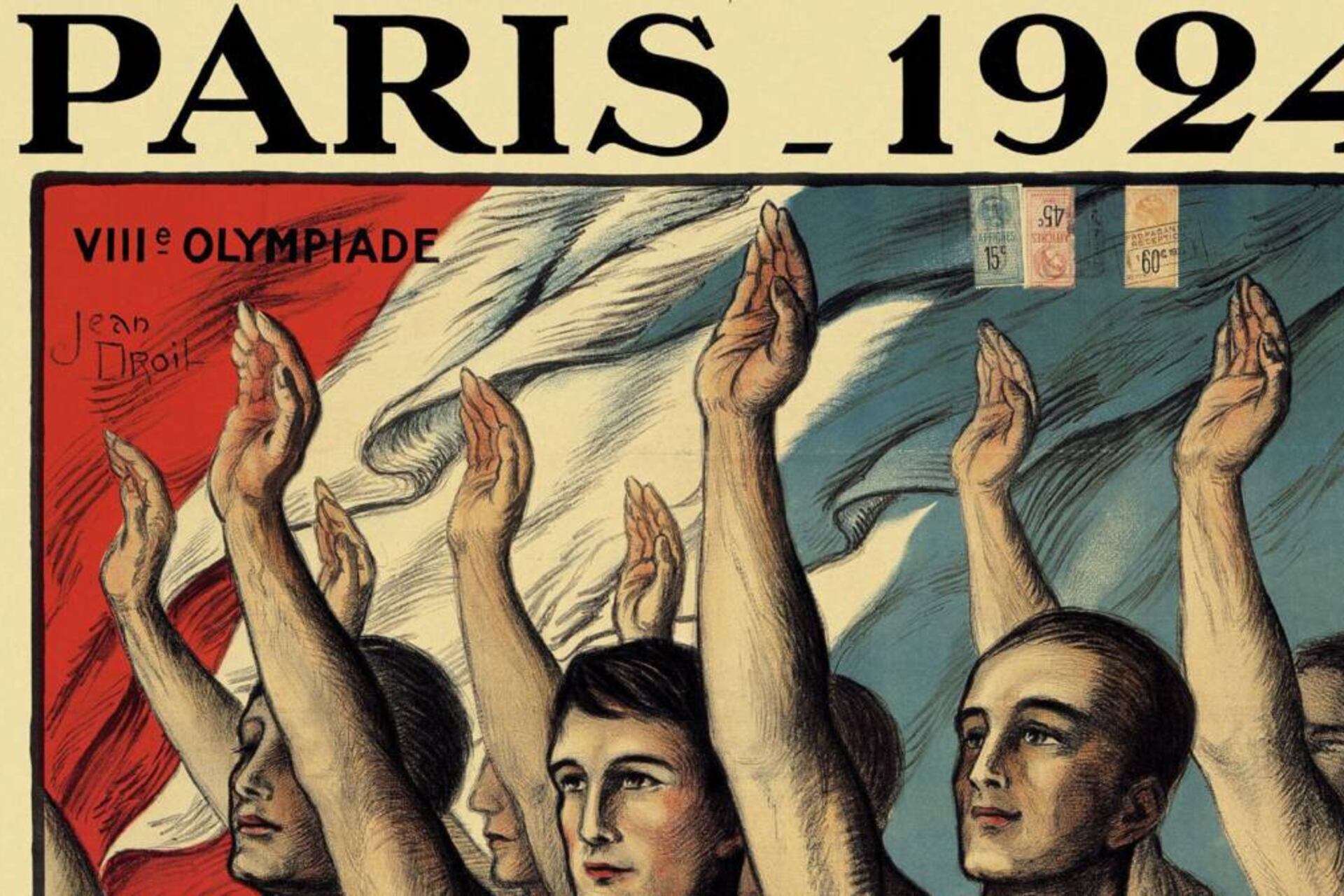 P&oacute;ster de los JJOO de Par&iacute;s 1924