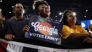 The Georgia Senate Race between first-term incumbent Raphael Warnock and his Republican rival Herschel Walker could go to a runoff with polls tied.