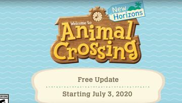 Animal Crossing: New Horizons, tráiler de la actualización de verano 1