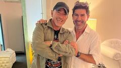 El show de Marcelo Salas en el concierto de Eros Ramazotti