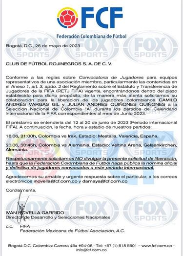 ¿Julián Quiñones dio el “no” a Colombia? La FCF solicita su liberación