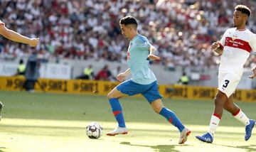 Las mejores imágenes del Stuttgart-Atlético de Madrid