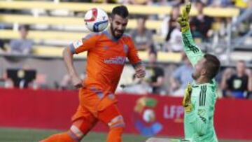 Álvaro Negredo se despidió marcando en el amistoso ante el Columbus.