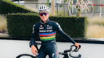 Evenepoel: arcoíris, carrera en Bélgica, fin de temporada y boda