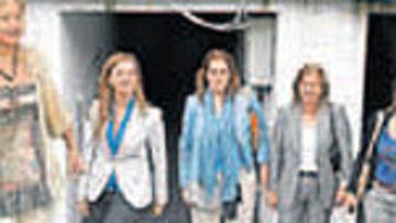 Las aspirantes a ser directivas del Athletic.