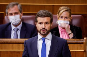 Último día de Pablo Casado como líder del Partido Popular y de la oposición en el Congreso de los Diputados.