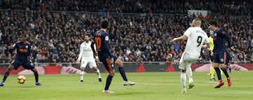 El 1 de diciembre de 2018 el francés marcó el 2-0 ante los valencianos.